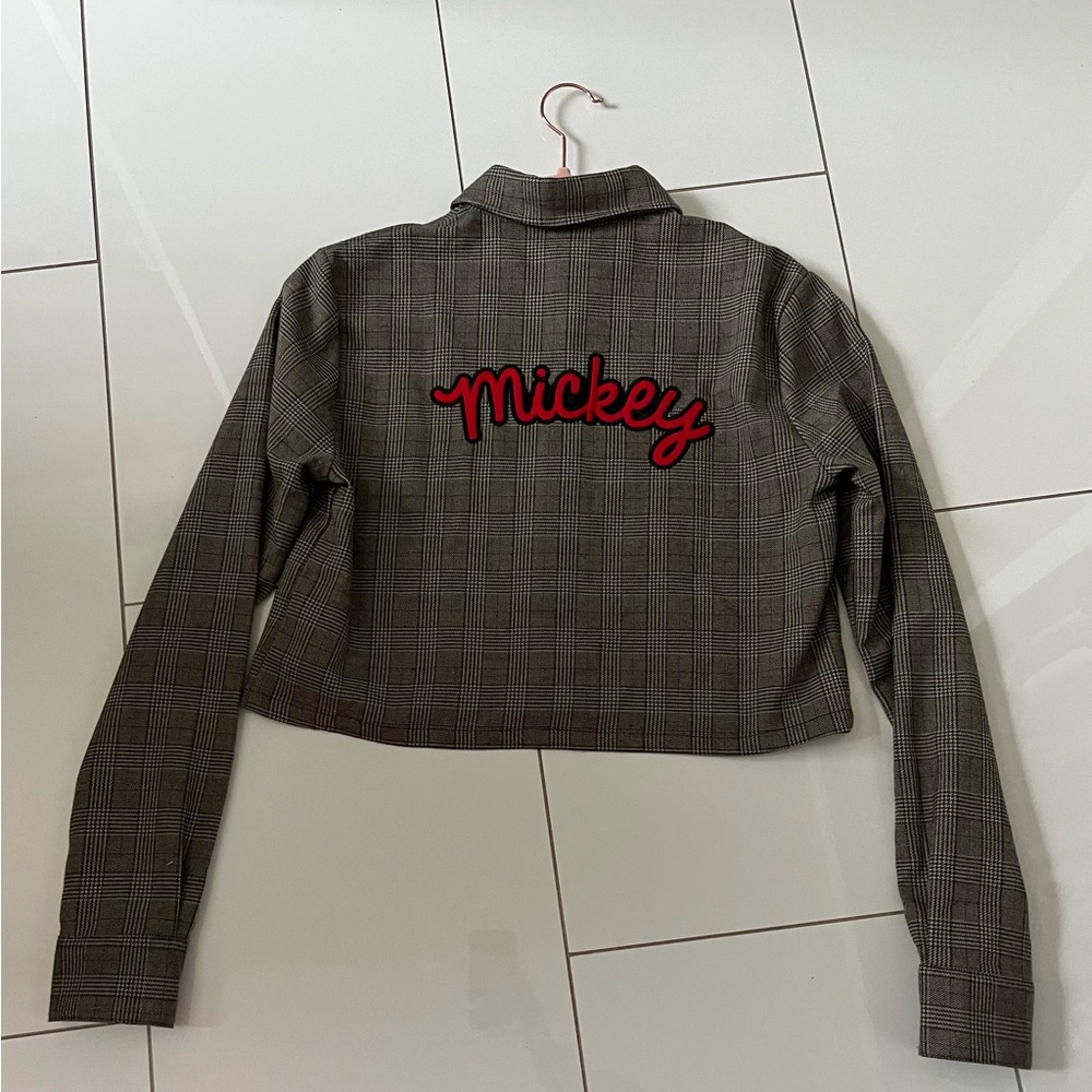 Forever 21 Mickey Shirt Jacket - RARE
